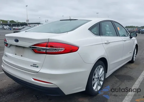 2019 Ford Fusion Hybrid Se from USA, damaged, VIN 3FA6P0LU4KR192665